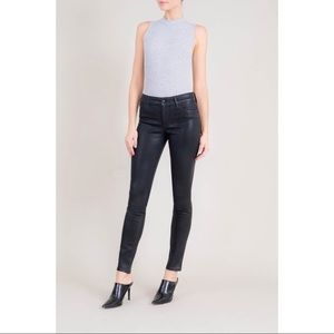 ANTHROPOLOGIE Level 99 Lily Skinny Straight Coated